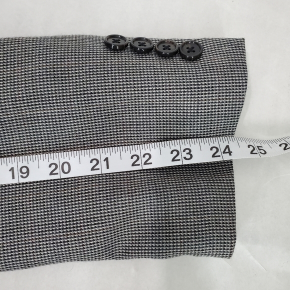 Lauren Ralph Lauren Mens Light Gray 2 Button Blazer Sports Coat Size 39R - Picture 11 of 12